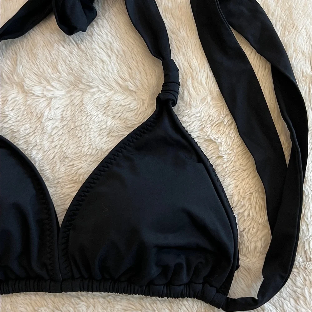 Black Athleta swim top size large - Picture 3 of 5